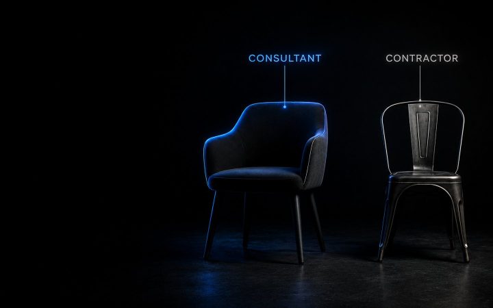 What actually separates a consultant from a contractor?